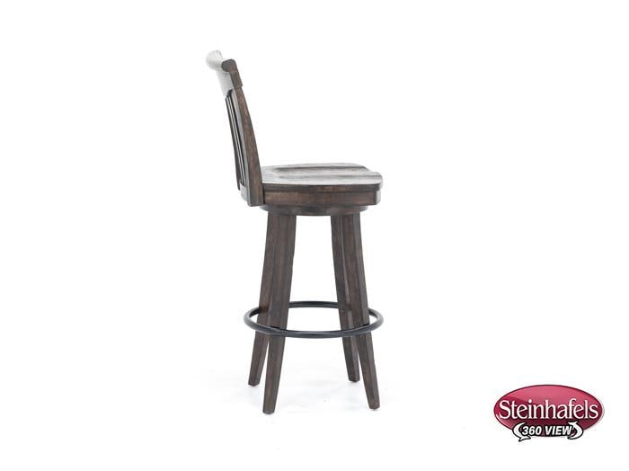 ecin brown inch & over bar seat stool  image   