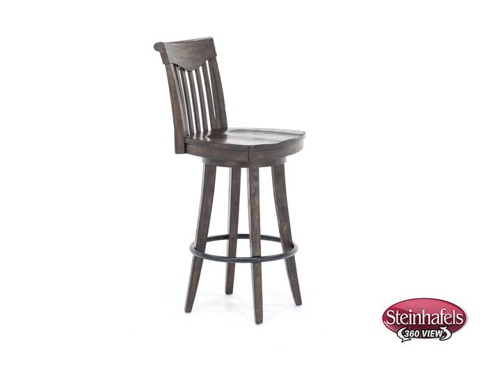 ecin brown inch & over bar seat stool  image   