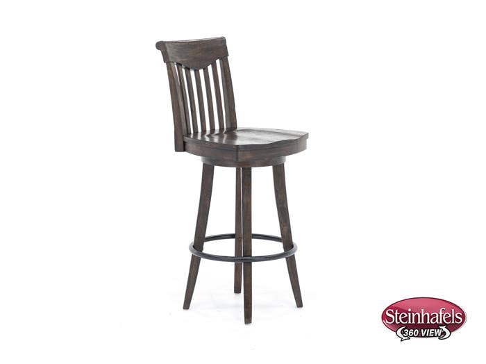 ecin brown inch & over bar seat stool  image   