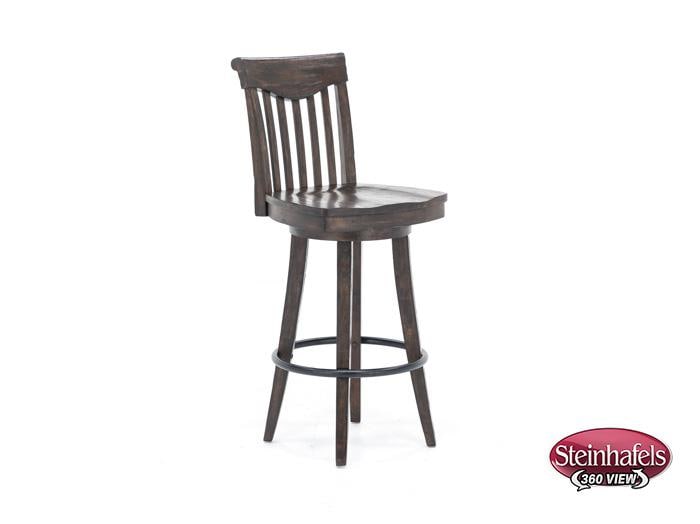 ecin brown inch & over bar seat stool  image   