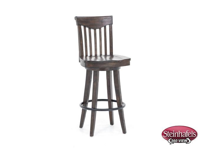ecin brown inch & over bar seat stool  image   