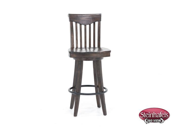 ecin brown inch & over bar seat stool  image   