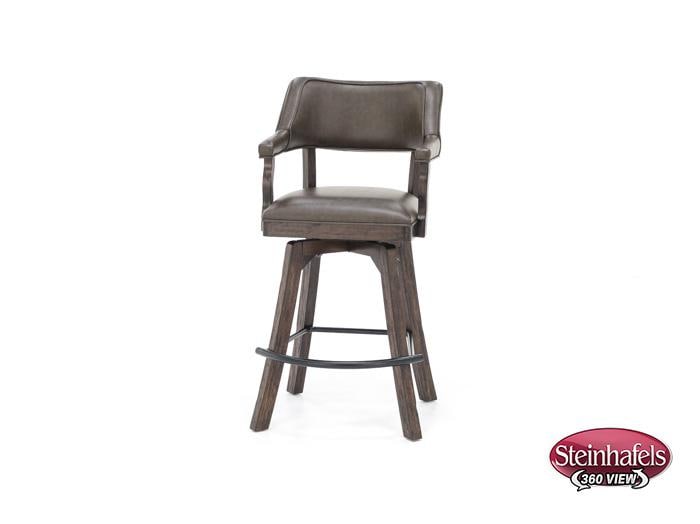 ecin brown inch & over bar seat stool  image   