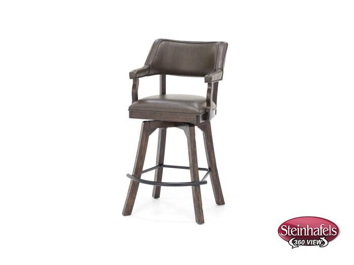 ecin brown inch & over bar seat stool  image   