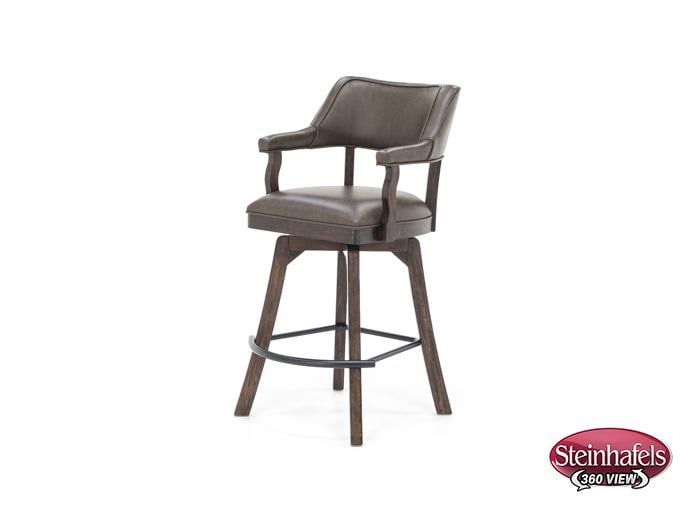 ecin brown inch & over bar seat stool  image   