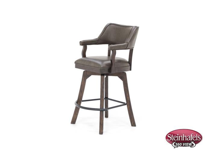 ecin brown inch & over bar seat stool  image   