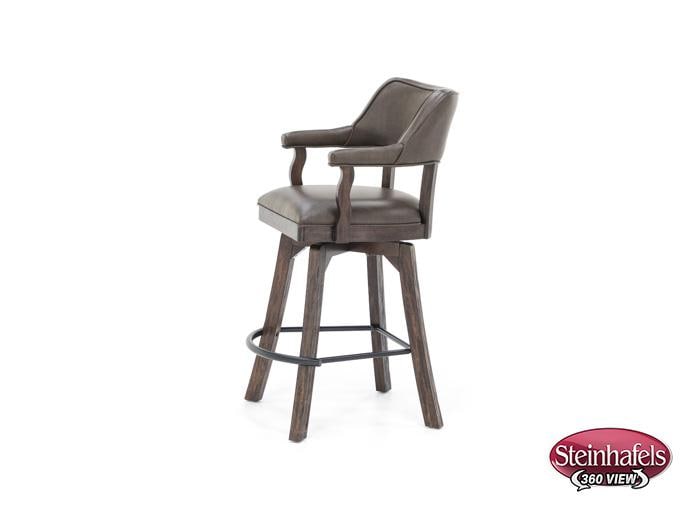 ecin brown inch & over bar seat stool  image   