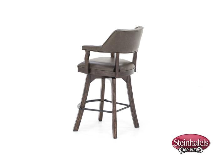 ecin brown inch & over bar seat stool  image   