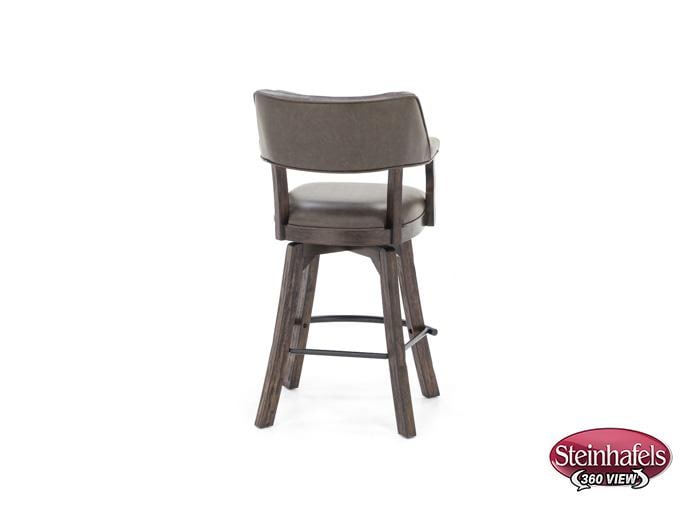 ecin brown inch & over bar seat stool  image   