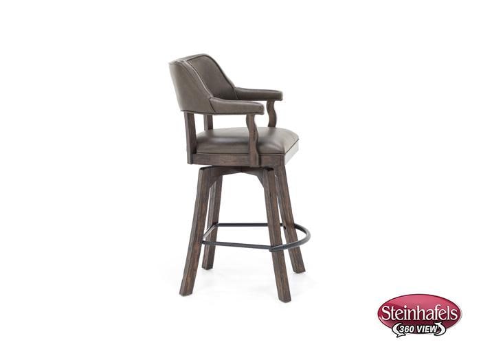 ecin brown inch & over bar seat stool  image   