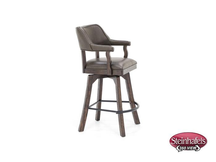 ecin brown inch & over bar seat stool  image   