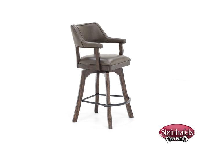 ecin brown inch & over bar seat stool  image   