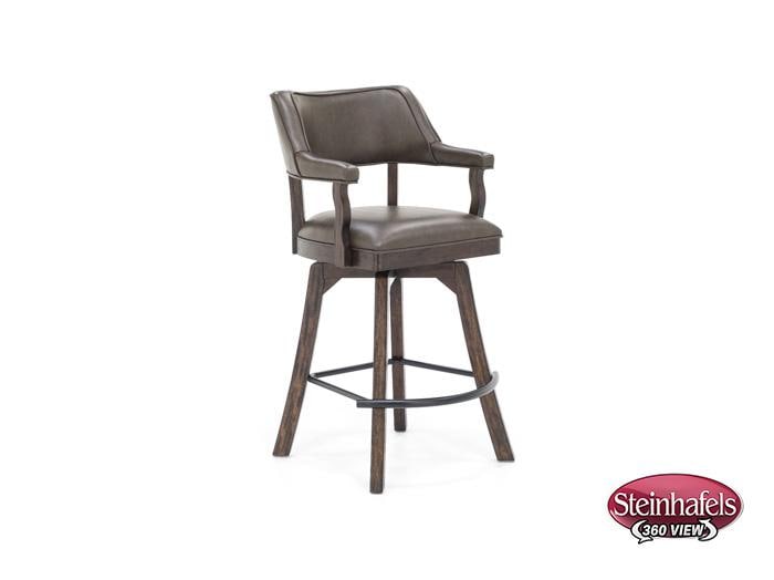 ecin brown inch & over bar seat stool  image   