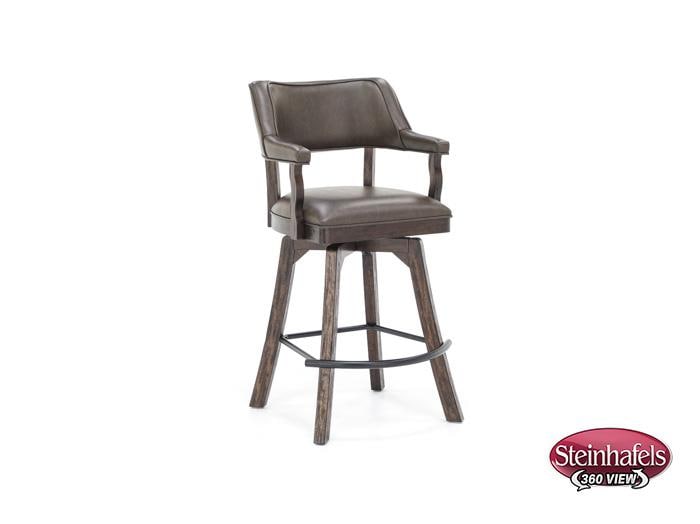 ecin brown inch & over bar seat stool  image   