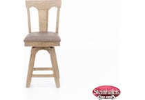ecin brown inch & over bar seat stool  image   