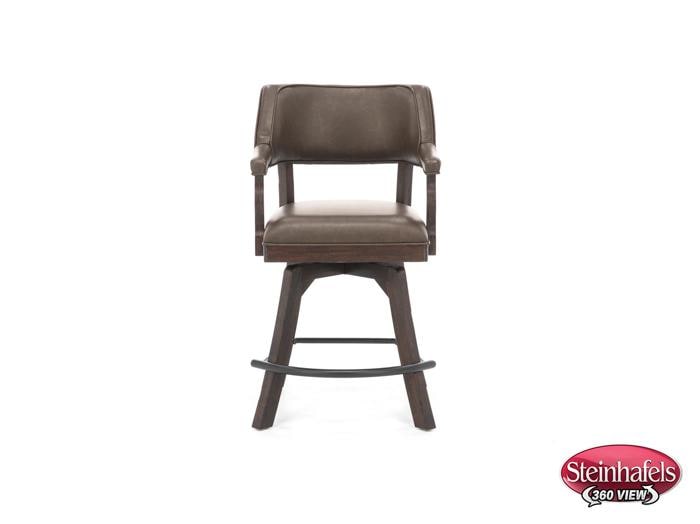 ecin brown inch & over bar seat stool  image   
