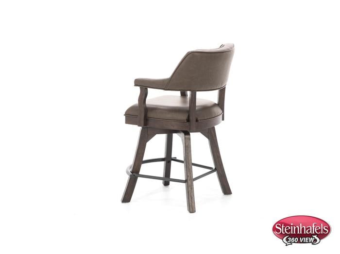 ecin brown inch & over bar seat stool  image   