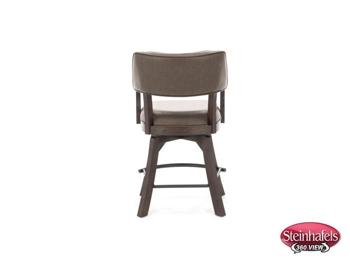 ecin brown inch & over bar seat stool  image   
