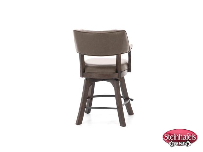 ecin brown inch & over bar seat stool  image   