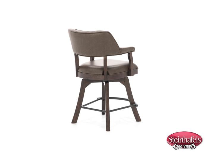 ecin brown inch & over bar seat stool  image   