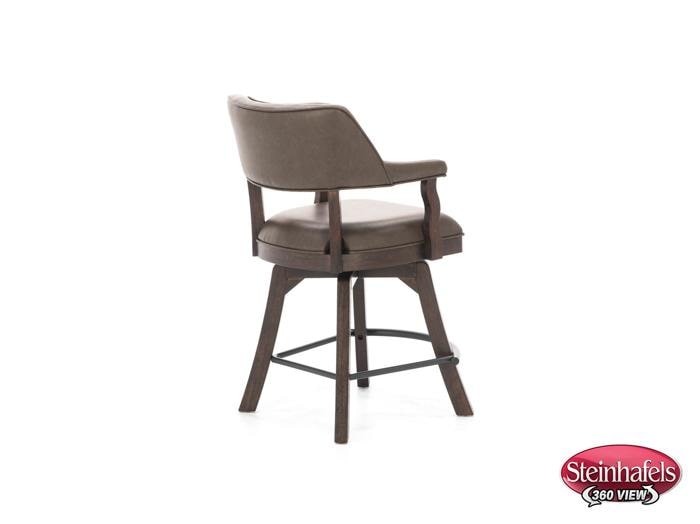 ecin brown inch & over bar seat stool  image   