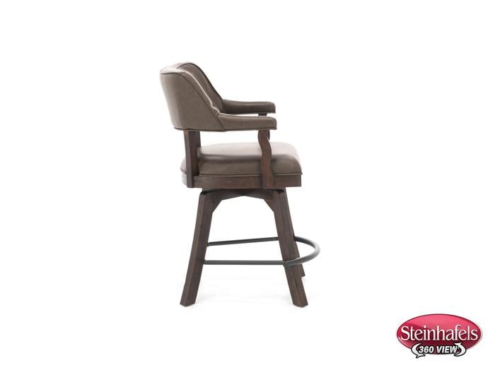 ecin brown inch & over bar seat stool  image   