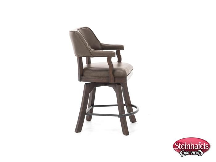 ecin brown inch & over bar seat stool  image   