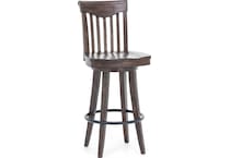 ecin brown inch & over bar seat stool   