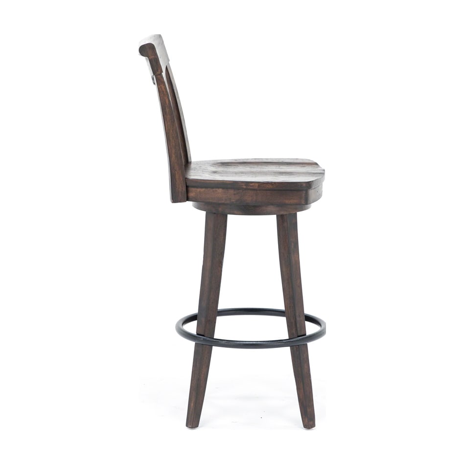 ecin brown inch & over bar seat stool   