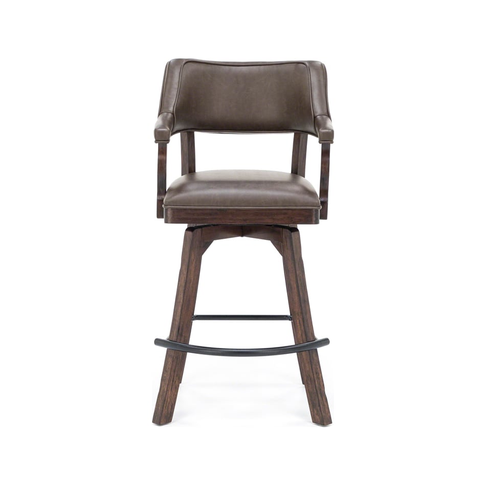 ecin brown inch & over bar seat stool   