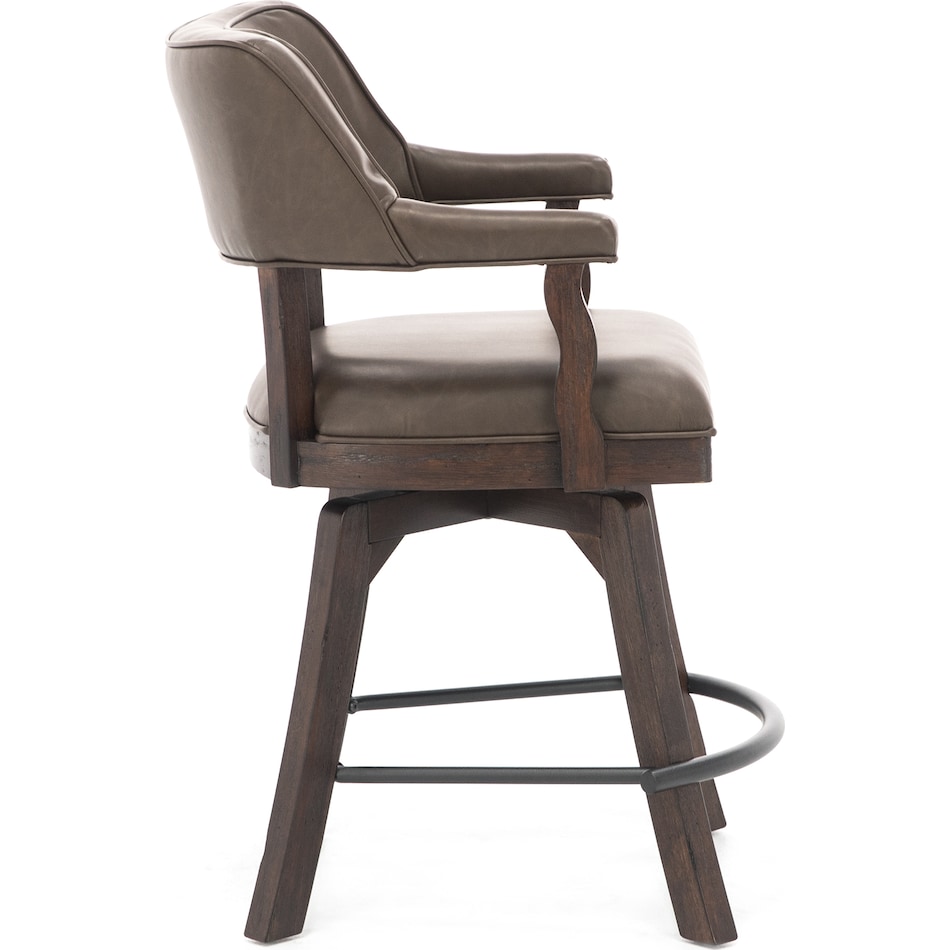 ecin brown inch & over bar seat stool   