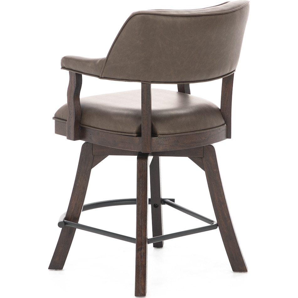 ecin brown inch & over bar seat stool   