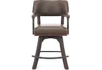 ecin brown inch & over bar seat stool   