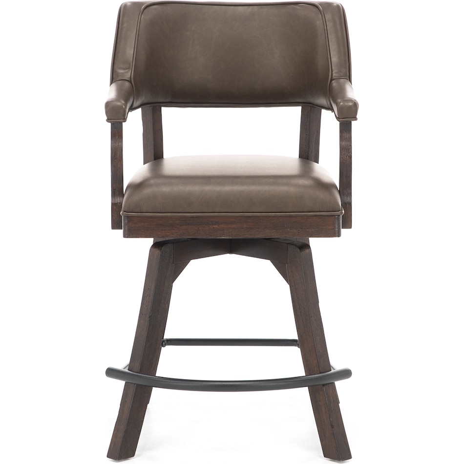 ecin brown inch & over bar seat stool   