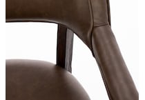 ecin brown inch & over bar seat stool   