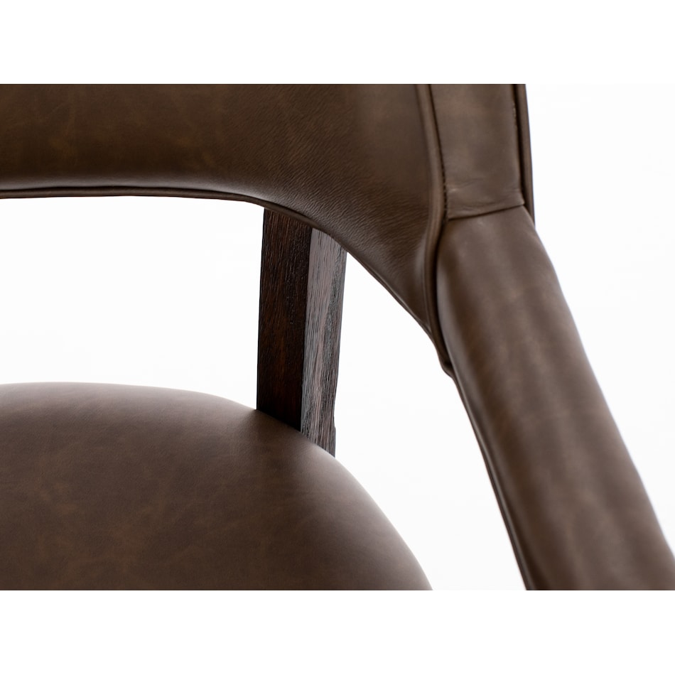 ecin brown inch & over bar seat stool   