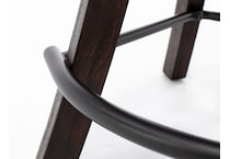 ecin brown inch & over bar seat stool   