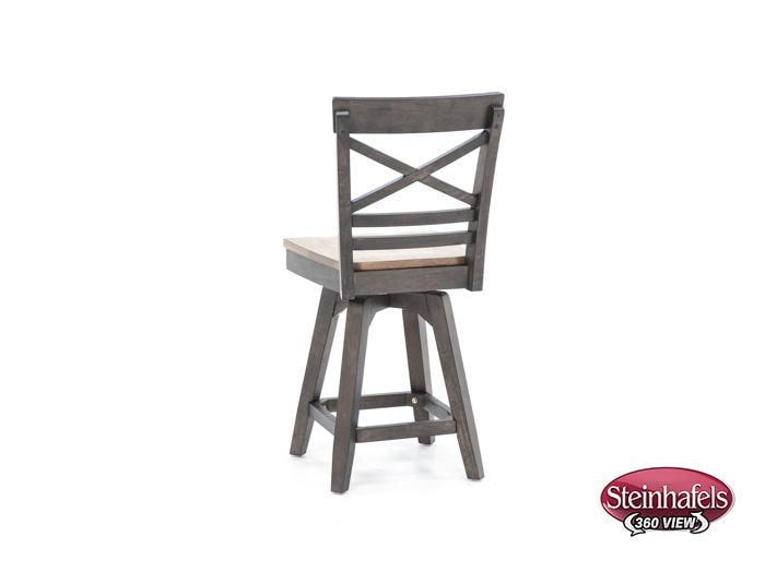 ecin brown bar stool  image   