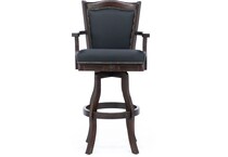 ecin distressed bar stool   