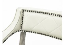 ecin grey inch & over bar seat stool   