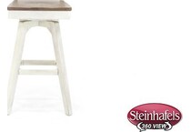 ecin white inch & over bar seat stool  image   