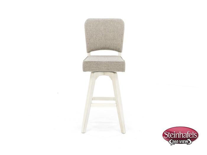 ecin white inch & over bar seat stool  image   