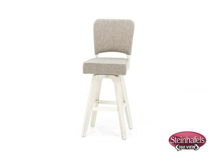 ecin white inch & over bar seat stool  image   