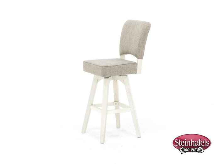 ecin white inch & over bar seat stool  image   