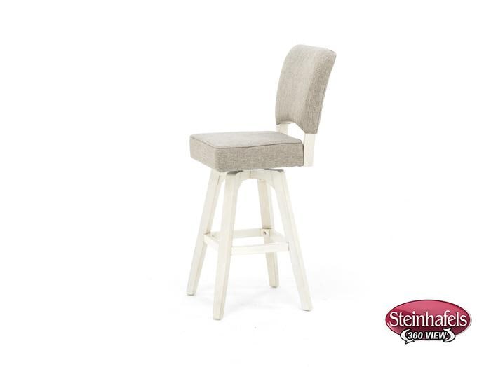 ecin white inch & over bar seat stool  image   