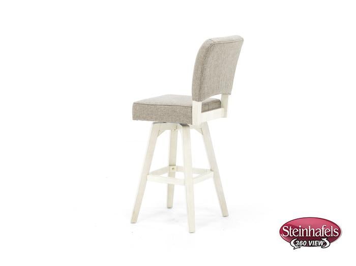 ecin white inch & over bar seat stool  image   