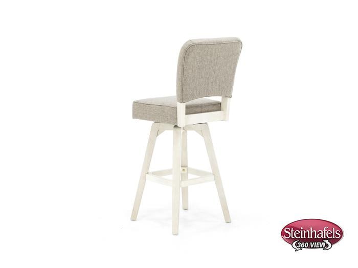 ecin white inch & over bar seat stool  image   