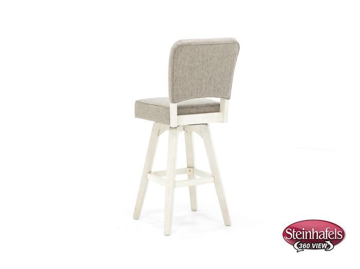 ecin white inch & over bar seat stool  image   