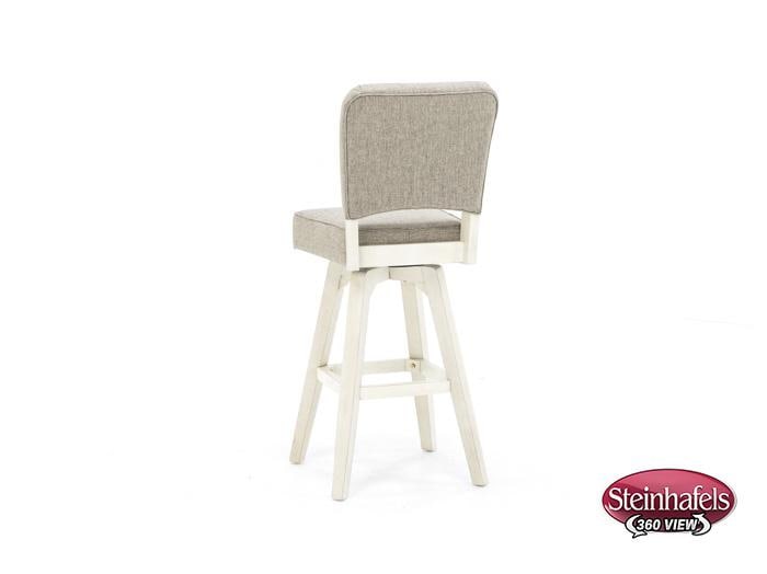 ecin white inch & over bar seat stool  image   