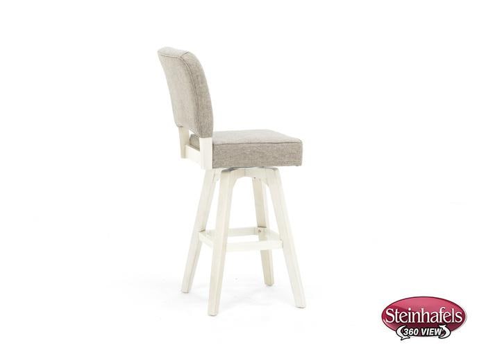 ecin white inch & over bar seat stool  image   